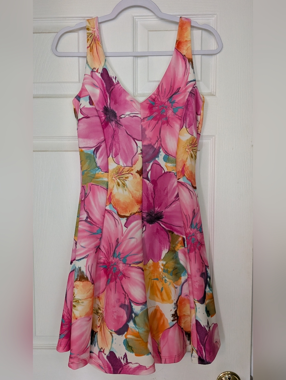 Pink Lily Floral dress